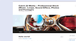 Desktop Screenshot of catch22media.co.uk